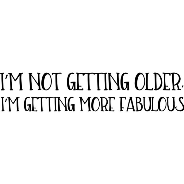 I'm not getting older Thumbnail